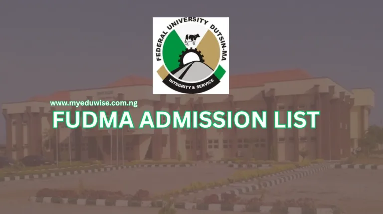 FUDMA Admission List