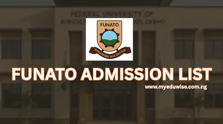 FUNATO Admission List