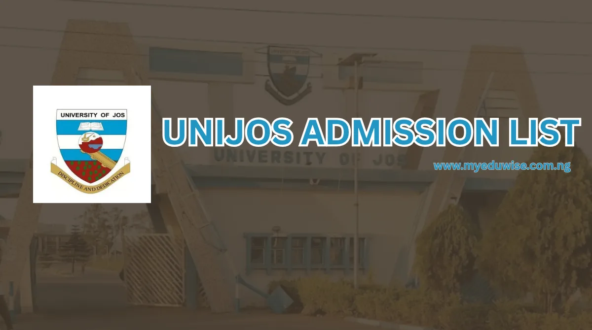 UNIJOS Admission List