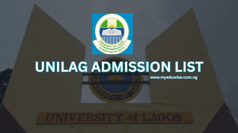 UNILAG Admission List