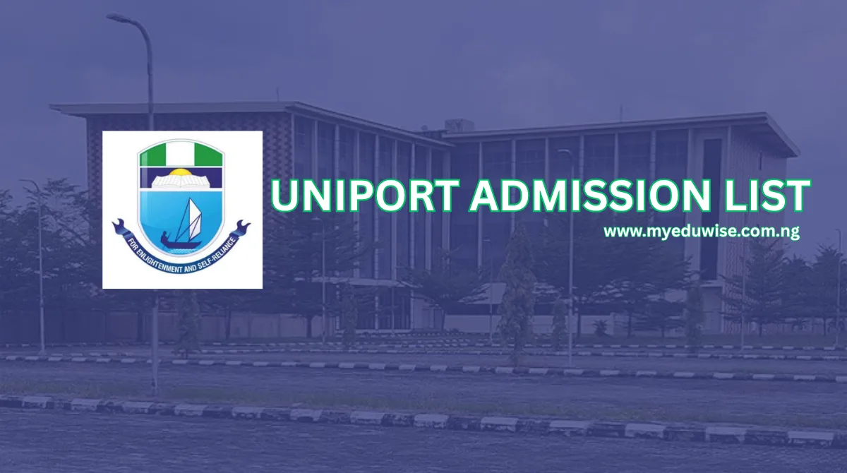 UNIPORT Admission List