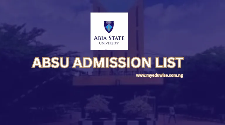 ABSU Admission List