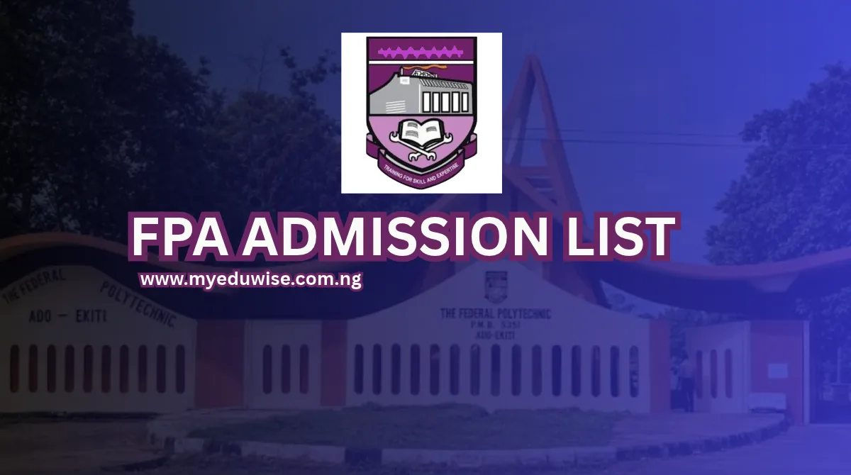 FPA Admission List