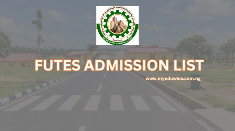 FUTES Admission List