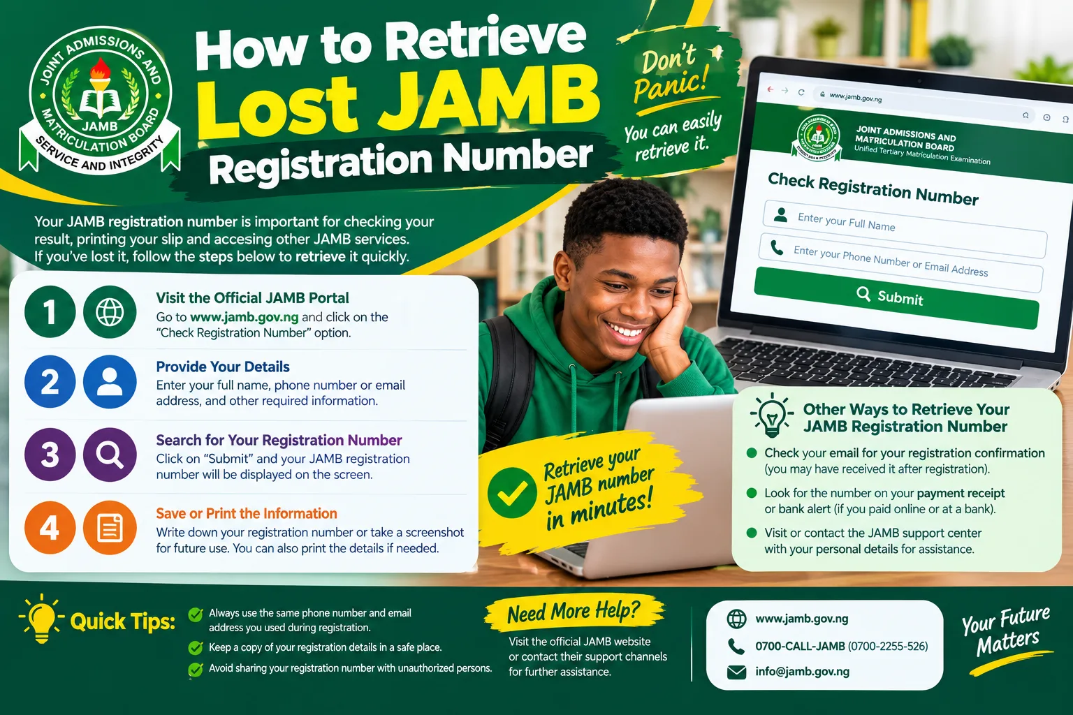 JAMB Registration Number