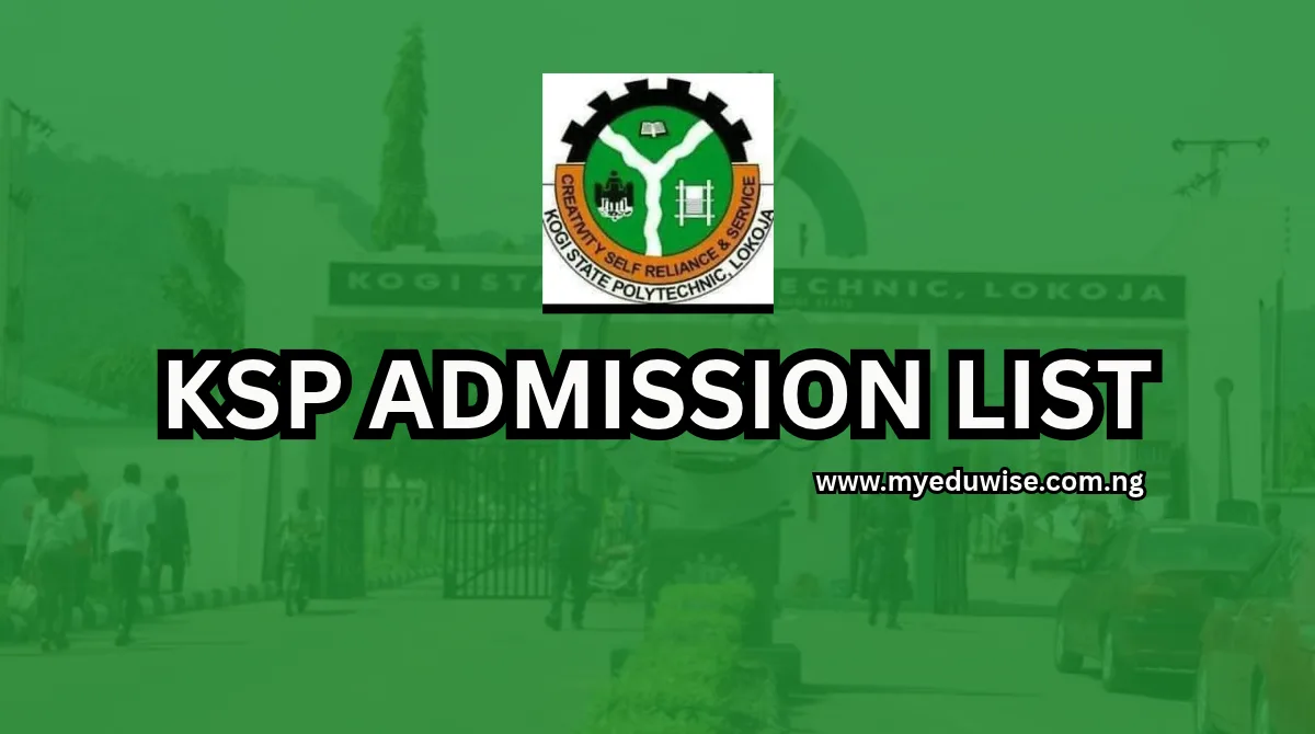 Kogi State Polytechnic Admission List