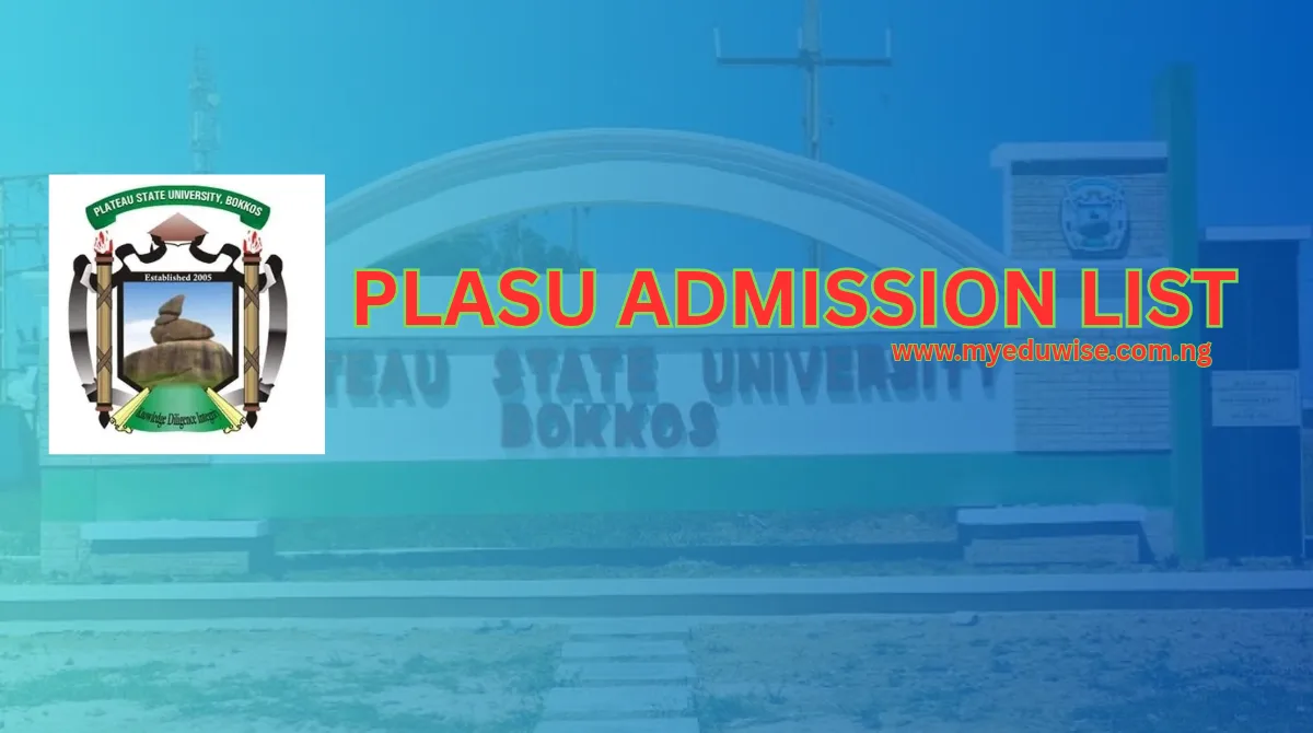 PLASU Admission List